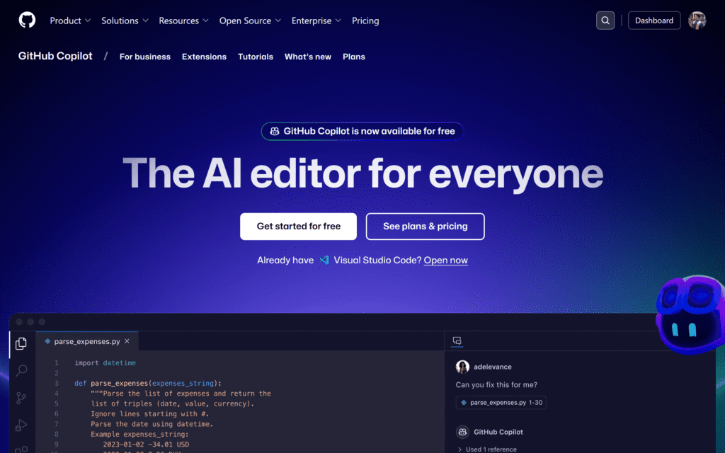 github.com copilot